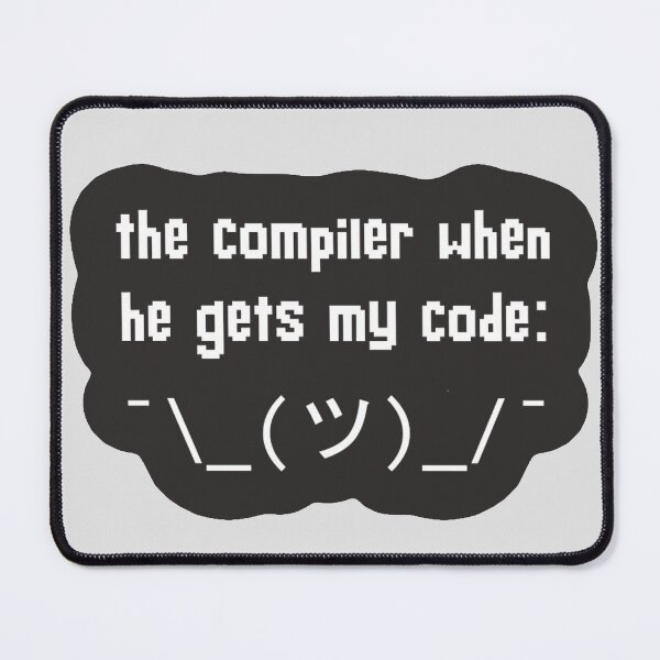 Item preview, Compiler problem (dark mode version) designed and sold by Robs-IT-Ecke.