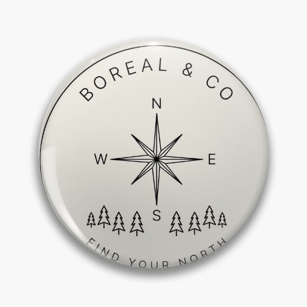 Item preview,  Find Your North Compass Badge | BOREAL & CO designed and sold by ismai6.