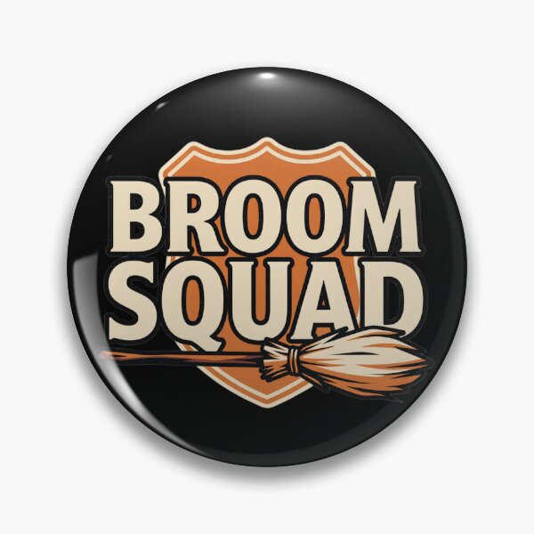 Item preview, Halloween Witch's Broom – Broom Squad designed and sold by No Excuses Supply.