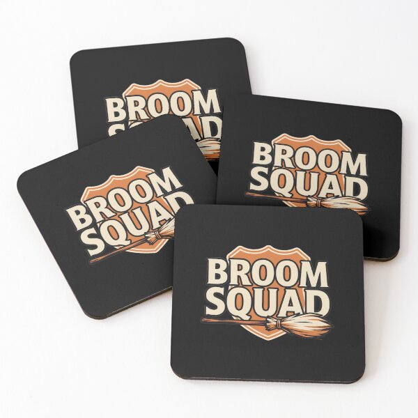 Item preview, Halloween Witch's Broom – Broom Squad designed and sold by No Excuses Supply.