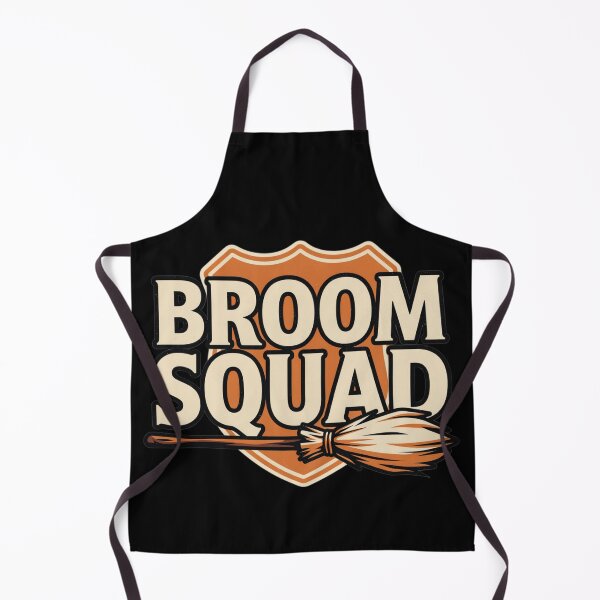 Item preview, Halloween Witch's Broom – Broom Squad designed and sold by No Excuses Supply.