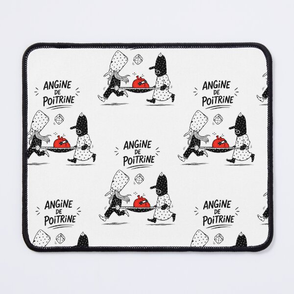 Item preview, Angine de Poitrine duo (fan art) designed and sold by PopCultureAndStuff.
