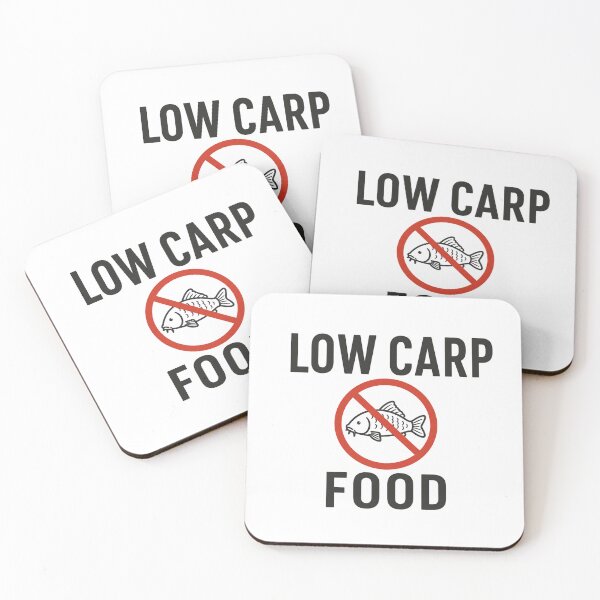 Item preview, Low Carb Food Funny Fish Pun Minimalist Design designed and sold by NicramR.