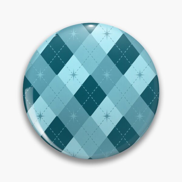 Item preview, Mid Century Modern Argyle Pattern | Retro Blue Geometric Design designed and sold by Vileprint.