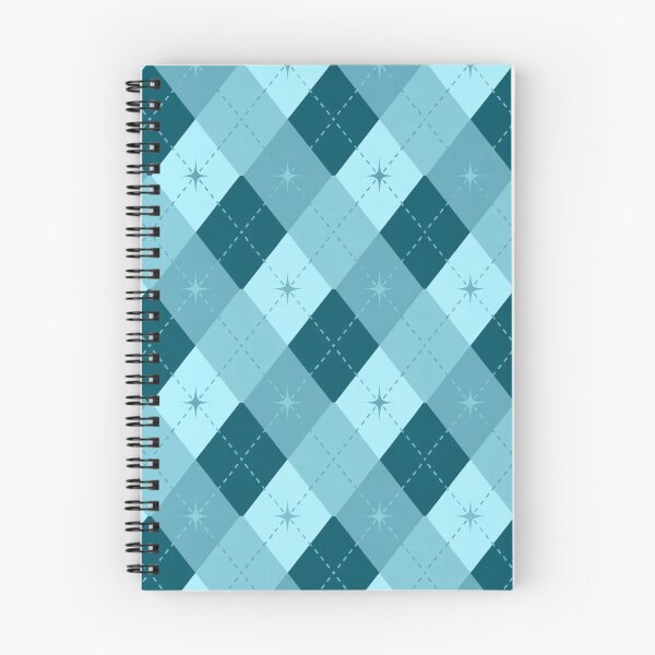Item preview, Mid Century Modern Argyle Pattern | Retro Blue Geometric Design designed and sold by Vileprint.