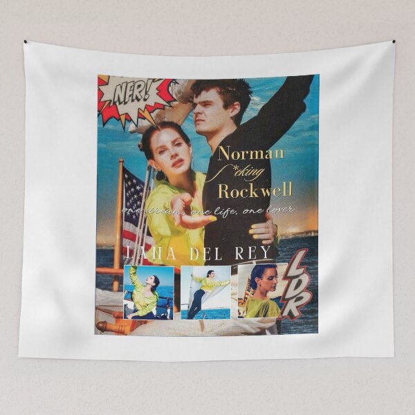 Item preview, nfr lana inspired colourful graphic poster print design designed and sold by dandelionzone.