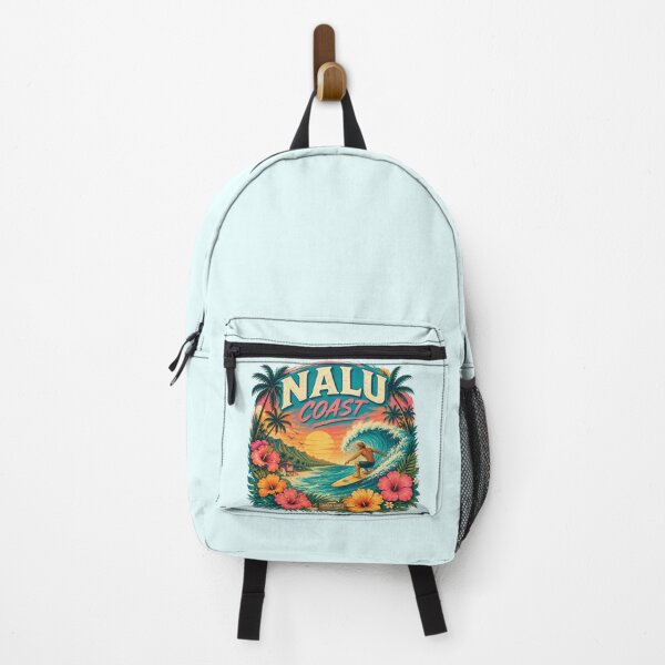 Item preview, Nalu Coast Surf Paradise | Vintage Tropical Surf T-Shirt designed and sold by Nalu Coast.