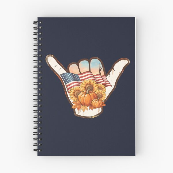 Item preview, USA Shaka Thanksgiving Harvest Pumpkin Sunflower designed and sold by MythicCotton.