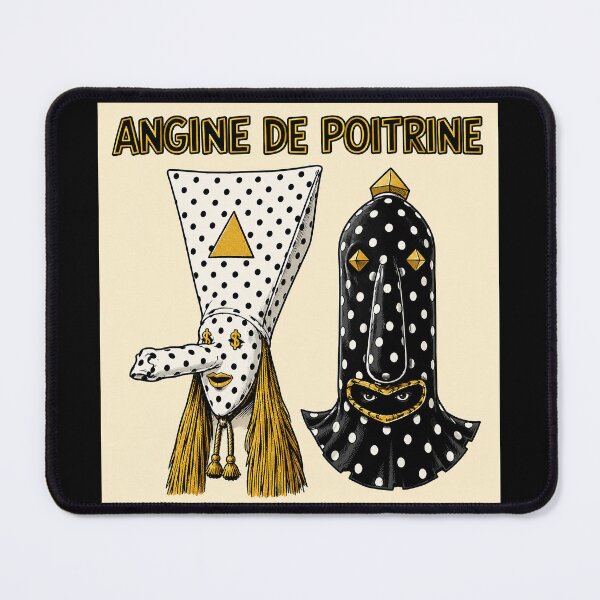 Item preview, The rock duo Angine de Poitrine (fan art) designed and sold by PopCultureAndStuff.