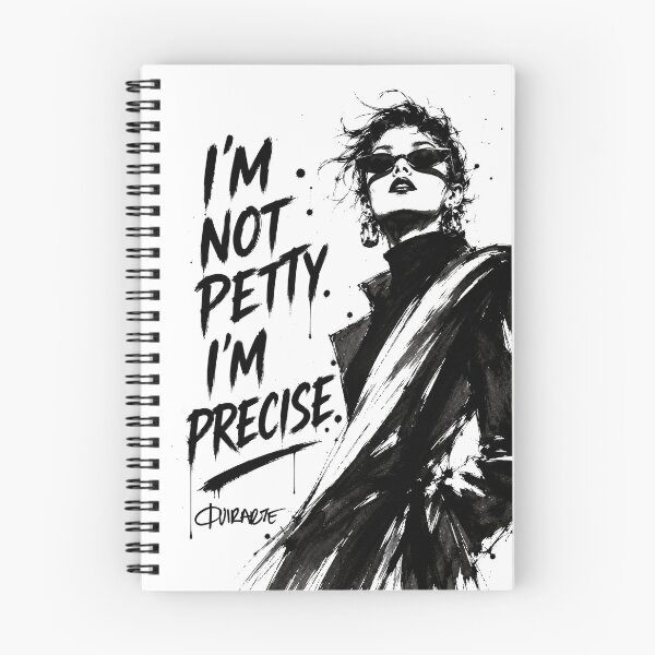 Item preview, I'm Not Petty I'm Precise designed and sold by ferquirarte.