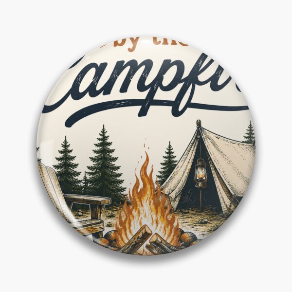 Item preview, Life Is Better By The Campfire Camping Outdoor Adventure Design designed and sold by TeeVerse27.