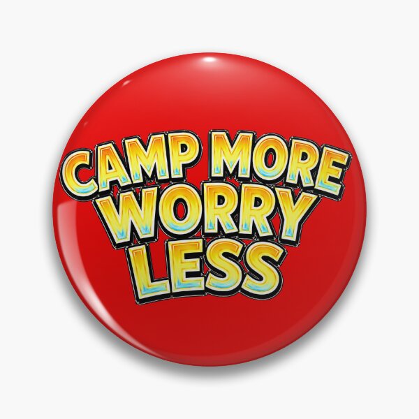 Item preview, Camp More Worry Less – Hand Drawn Childlike Typography designed and sold by Mac Sketches.