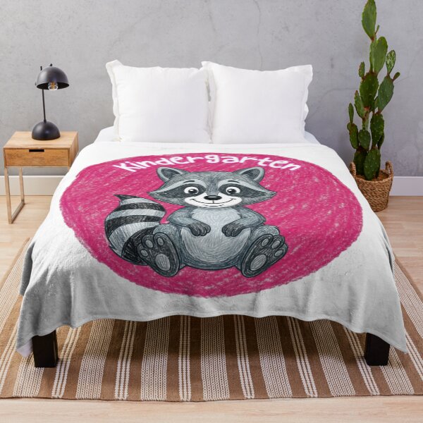 Item preview, Kindergarten Raccoon Cute Woodland Animal Back to School Teacher Student Cartoon Gift designed and sold by MaxMeadowsTees.