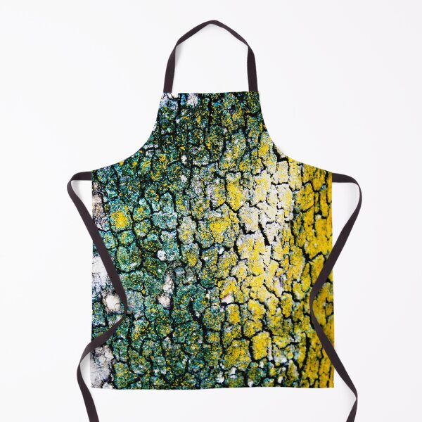 Item preview, Tronco de árbol abstracto verde y amarillo designed and sold by Hena Tayeb.
