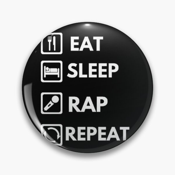 Item preview, Eat sleep RAP repeat essential design. designed and sold by JonHenr.