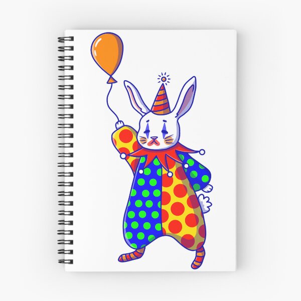 Item preview, Clowning Around Bunny designed and sold by FunkyGooseCo.