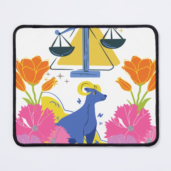 Item preview, Celestial Ram and Scales in Floral Bloom designed and sold by CocoPeak.