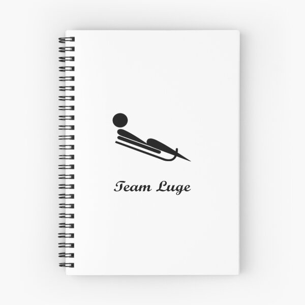 Item preview, ZPS Team Luge Black Silhouette designed and sold by ZaryaParx.