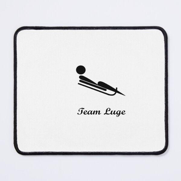 Item preview, ZPS Team Luge Black Silhouette designed and sold by ZaryaParx.