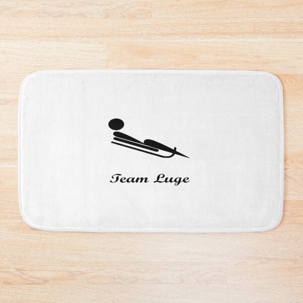 Item preview, ZPS Team Luge Black Silhouette designed and sold by ZaryaParx.