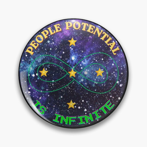 Item preview, People Potential Is Infinite designed and sold by zebek-design.