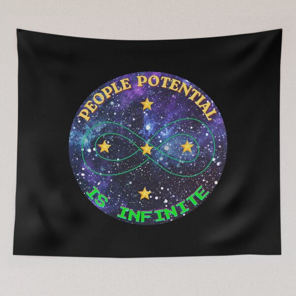 Item preview, People Potential Is Infinite designed and sold by zebek-design.