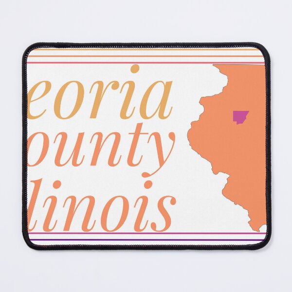 Item preview, Peoria County Illinois Highlighted on State Map designed and sold by TheIconSmith.