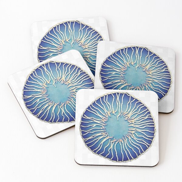 Item preview, White Wampum Iris Circle - Akwesasne Minimal designed and sold by Graymarket34.