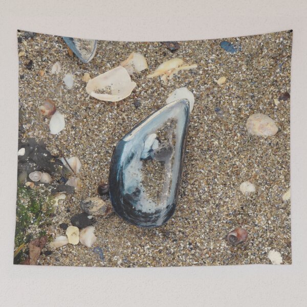 Item preview, reflecting pool in mussel shell designed and sold by HematiteDesign.