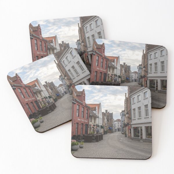 Item preview, Bruges, Belgium - Charming Wijngaardstraat Cityscape designed and sold by jrtwynam.