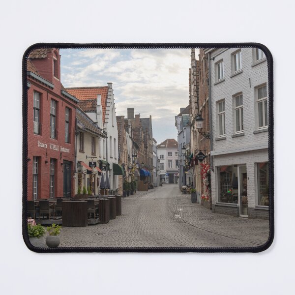 Item preview, Bruges, Belgium - Charming Wijngaardstraat Cityscape designed and sold by jrtwynam.
