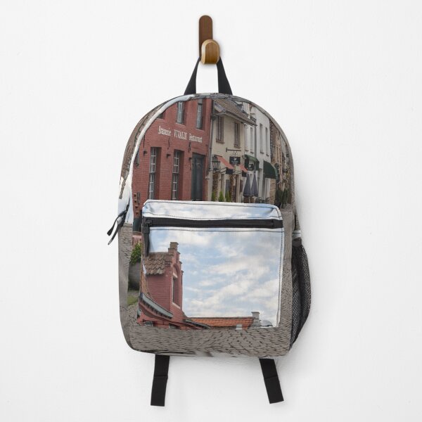 Item preview, Bruges, Belgium - Charming Wijngaardstraat Cityscape designed and sold by jrtwynam.