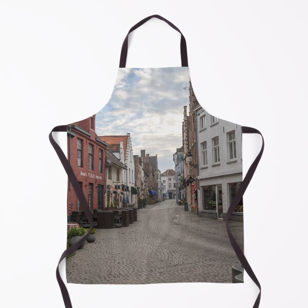 Item preview, Bruges, Belgium - Charming Wijngaardstraat Cityscape designed and sold by jrtwynam.