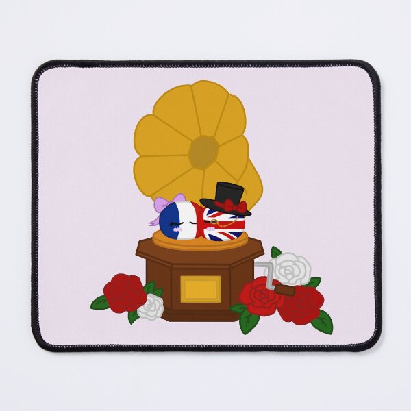Item preview, countryballs uk x france designed and sold by EveryCuteThings.