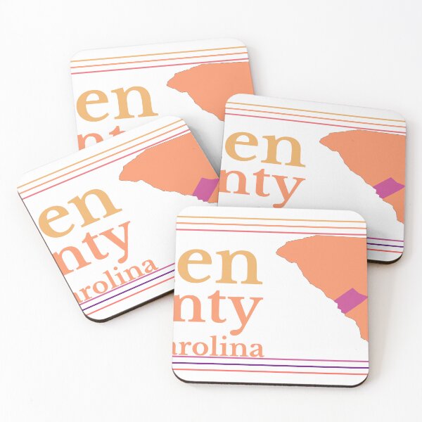 Item preview, Aiken County South Carolina Highlighted on State Map designed and sold by TheIconSmith.