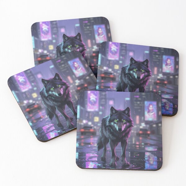 Item preview, Cyberpunk Wolf designed and sold by RkskArt.