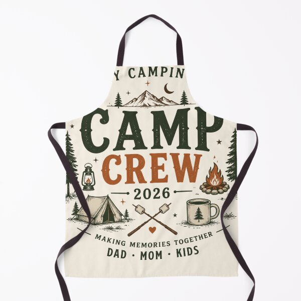 Item preview, Family Camping Trip Camp Crew Outdoor Adventure Design designed and sold by TeeVerse27.