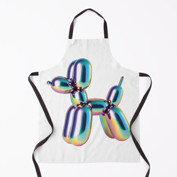 Item preview, Colorful Balloon Dog Pop Art: Aesthetic Balloon Animal Silhouette and Modern Sculptures Fan Art designed and sold by benja-08.
