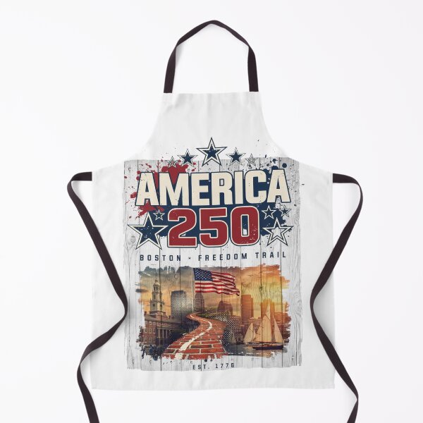 Item preview, America 250 Boston Freedom Trail T-Shirt | Patriotic 1776-2026 Semiquincentennial Skyline Tee v2 designed and sold by DarylWelsh2024.