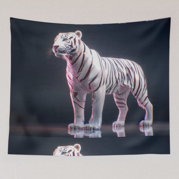 Item preview, Midnight Porcelain Tiger designed and sold by TreatLLC.