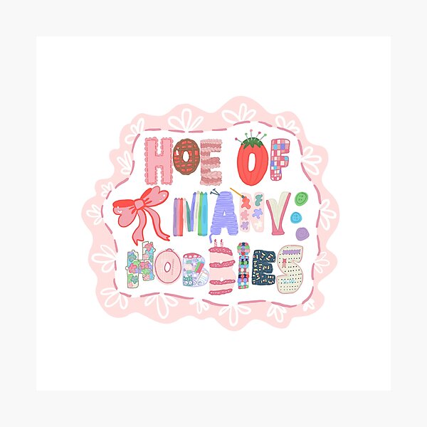 Item preview, Hoe of many Hobbies designed and sold by whimsicallyanxious.