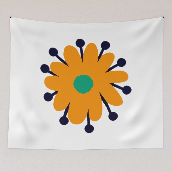 Item preview, Retro Flowers designed and sold by ViaARTfactory.