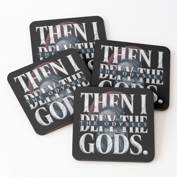 Item preview, Then I Defy The Gods - Odysseus, The Odyssey designed and sold by Enea Kelo.