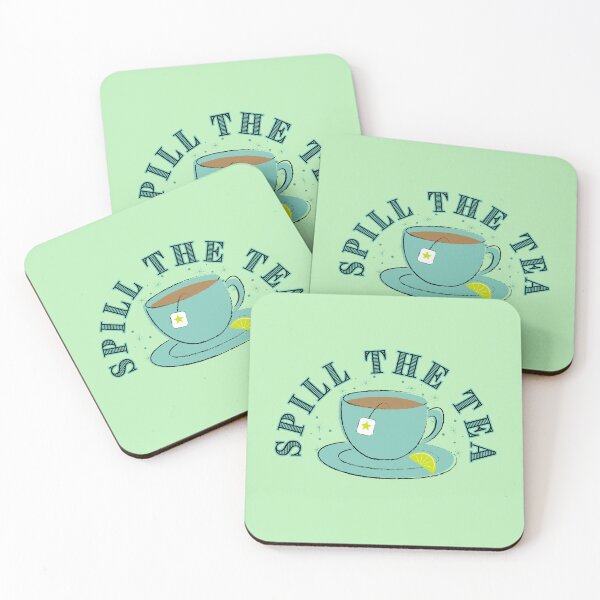 Item preview, Spill The Tea – Funny Tea Cup designed and sold by Shedronpanda.