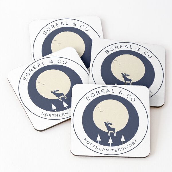 Item preview,  To The Wild North Reindeer Mountain Badge | BOREAL & CO designed and sold by ismai6.