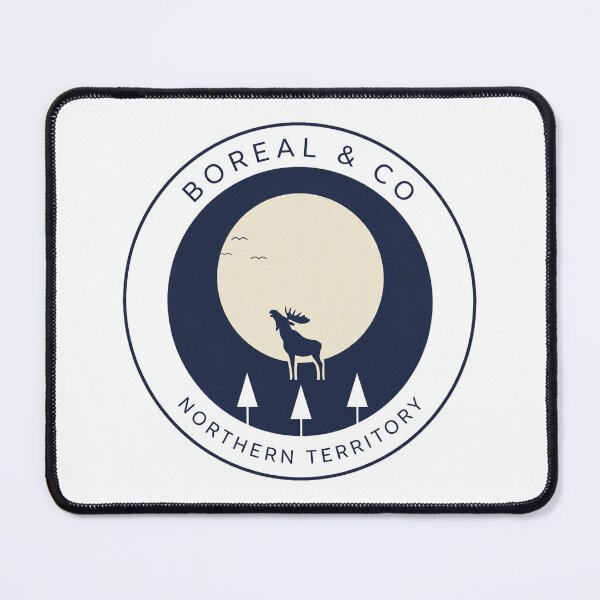 Item preview, To The Wild North Reindeer Mountain Badge | BOREAL & CO designed and sold by ismai6.