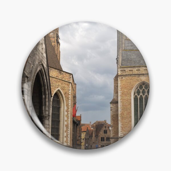 Item preview, Bruges, Belgium - Mariastraat Cityscape with Historic Architecture designed and sold by jrtwynam.