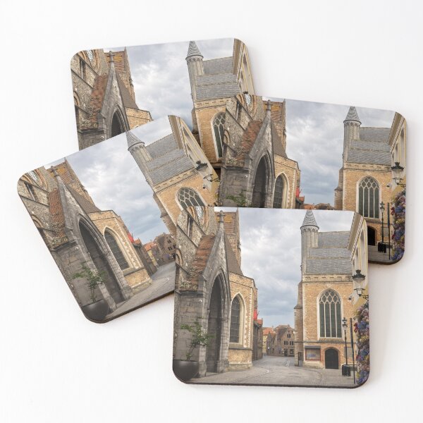 Item preview, Bruges, Belgium - Mariastraat Cityscape with Historic Architecture designed and sold by jrtwynam.