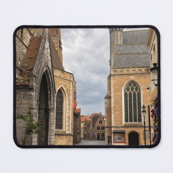 Item preview, Bruges, Belgium - Mariastraat Cityscape with Historic Architecture designed and sold by jrtwynam.