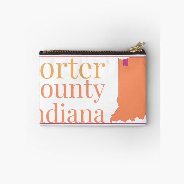 Item preview, Porter County Indiana Highlighted on State Map designed and sold by TheIconSmith.
